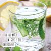 Rezept - Infused Water mit Gurken, Dill und Koriander - Simply Kochen Sonderheft Detox 01/2019