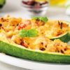 Rezept - Zucchini mit Kichererbsenfüllung - Bewusst Low Carb Sonderheft – 03/2019