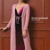 Strickanleitung - Tricot enchante - Veste La Pivoine - Designer Knitting - 01/2020