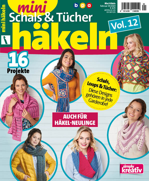 Mini Häkeln Vol. 12 Schals & Tücher