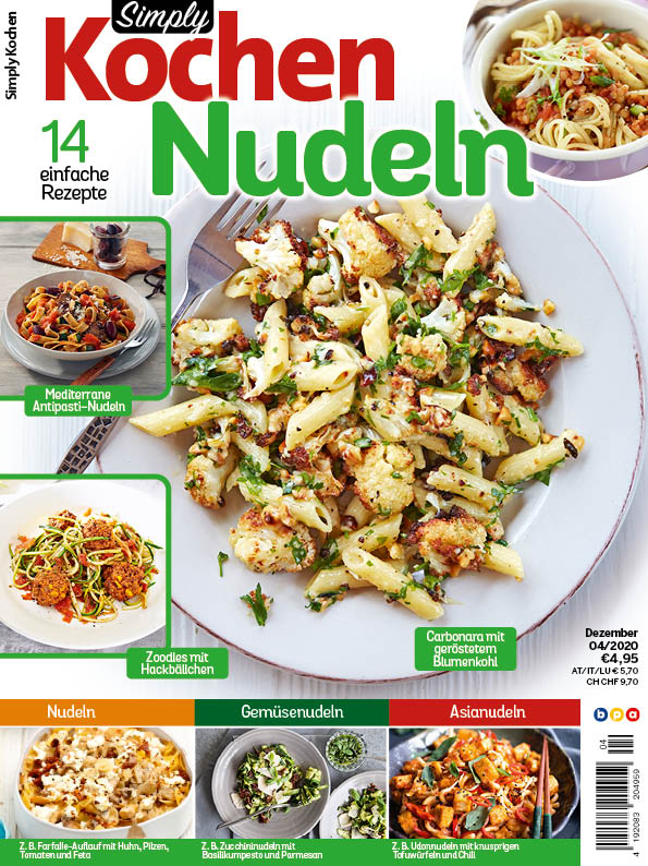 Simply Kochen Nudeln 04/2020